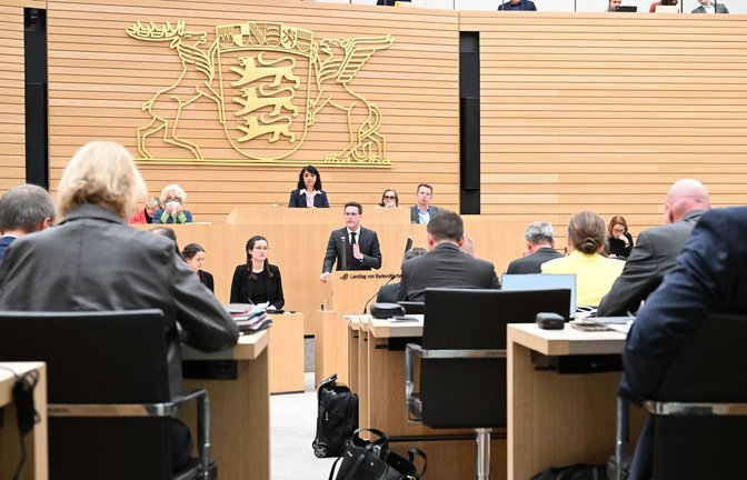 Sollten die Berechnungen stimmen, reicht der bisherige Plenarsaal im Landtag nicht mehr aus.<span class='image-autor'>Foto: dpa/Bernd Weißbrod</span>