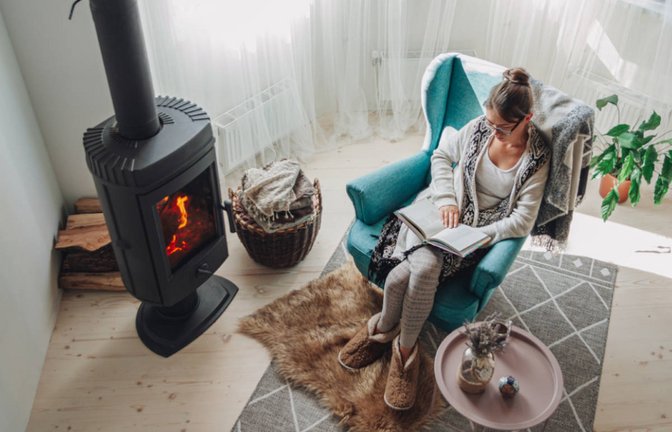 Was Sie wissen sollten, wenn Sie den Kamin mit Kohle heizen, erfahren Sie hier.<span class='image-autor'>Foto: Perfectlab / Shutterstock.com</span>