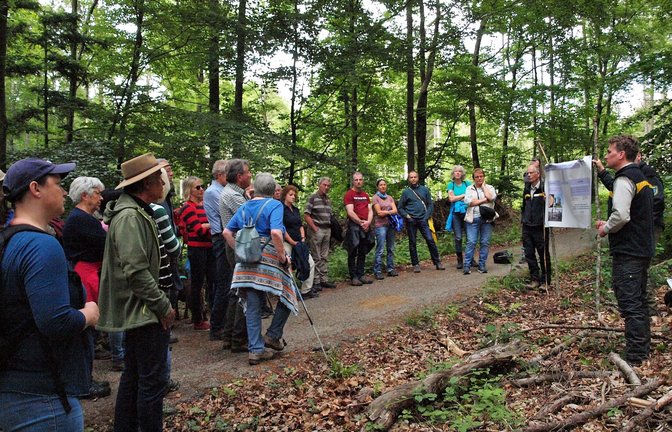 Anhand von Plakaten wurden die Gefahren des Klimawandels erklärt.  <span class='image-autor'>Foto: Filitz</span>