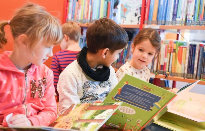 Zwischen zwei Buchdeckeln können Kinder die große, weite Welt entdecken.<span class='image-autor'>dpa/Arne Dedert</span>