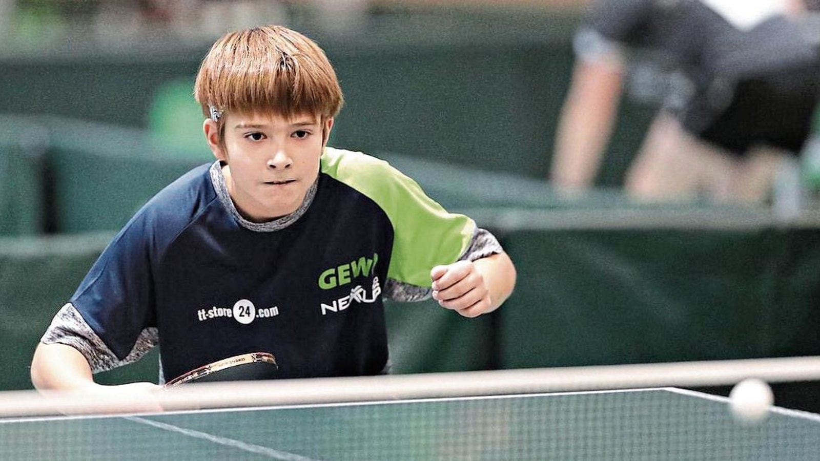 Matej Haspel ist zwar Jahrgang 2008. Doch in der neuen Saison wird der Nachwuchsspieler des GSV Hemmingen den Aktivenbereich des TTC Bietigheim-Bissingen verstärken. Foto: privat