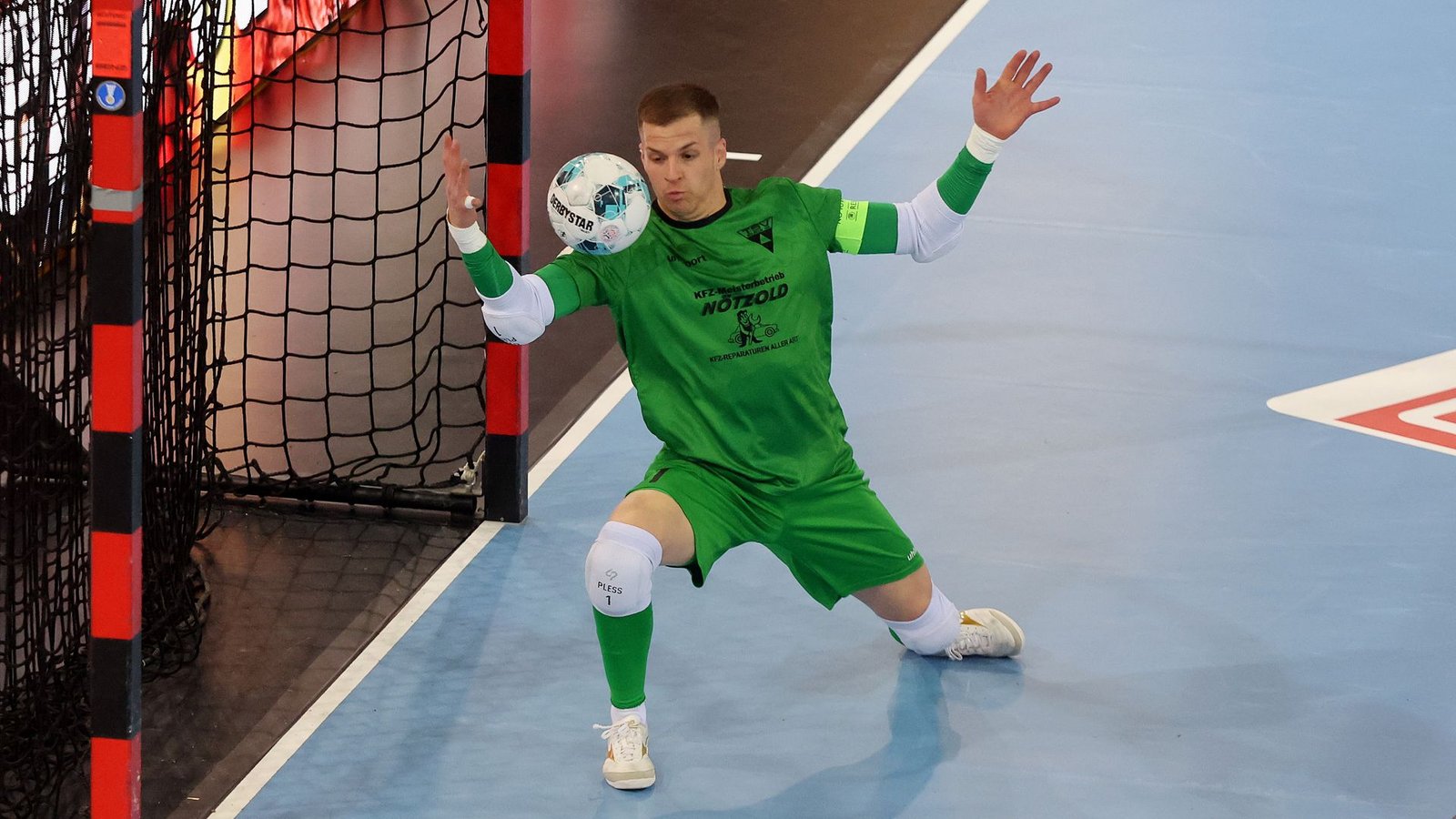 TSV-Keeper Philipp Pless zeigte starke Paraden.Foto: Baumann/Hansi Britsch