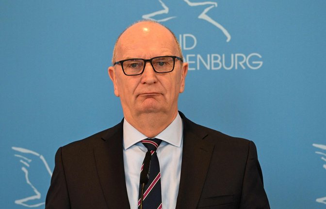 Ministerpräsident Dietmar Woidke (SPD)<span class='image-autor'>Foto: AFP/RALF HIRSCHBERGER</span>