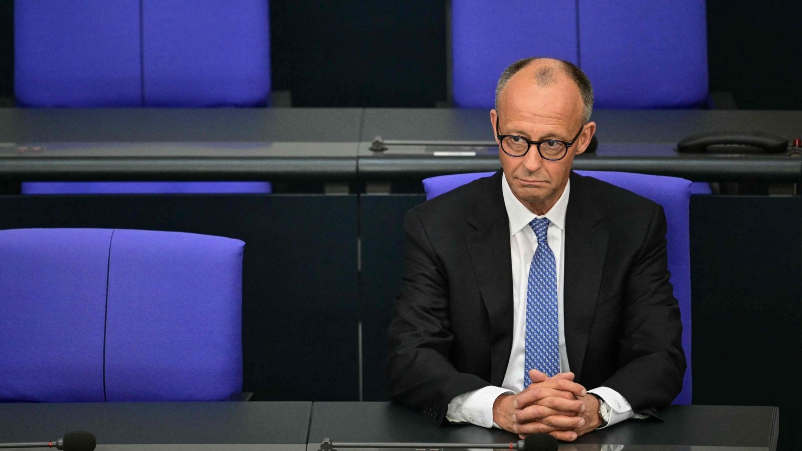 Kanzler Friedrich Merz (CDU) wird aus den eigenen Reihen für seinen Israel-Kurs kritisiert.Foto: AFP Kanzler Friedrich Merz (CDU) wird aus den eigenen Reihen für seinen Israel-Kurs kritisiert.Foto: AFP