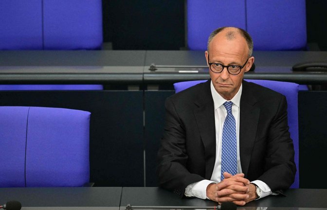 Kanzler Friedrich Merz (CDU) wird aus den eigenen Reihen für seinen Israel-Kurs kritisiert.<span class='image-autor'>Foto: AFP</span>