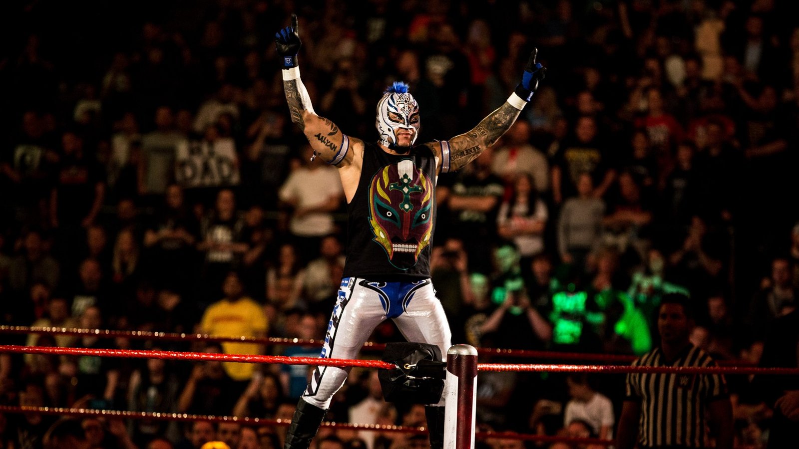 Die 39. Ausgabe von WrestleMania steht in den Startlöchern.Foto: Tom Rose / shutterstock.com Die 39. Ausgabe von WrestleMania steht in den Startlöchern.Foto: Tom Rose / shutterstock.com