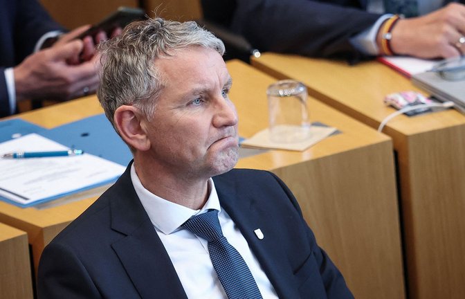 Höcke bleibt Oppositionsführer im Thüringer Landtag.<span class='image-autor'>Foto: AFP/Ronny Hartmann</span>