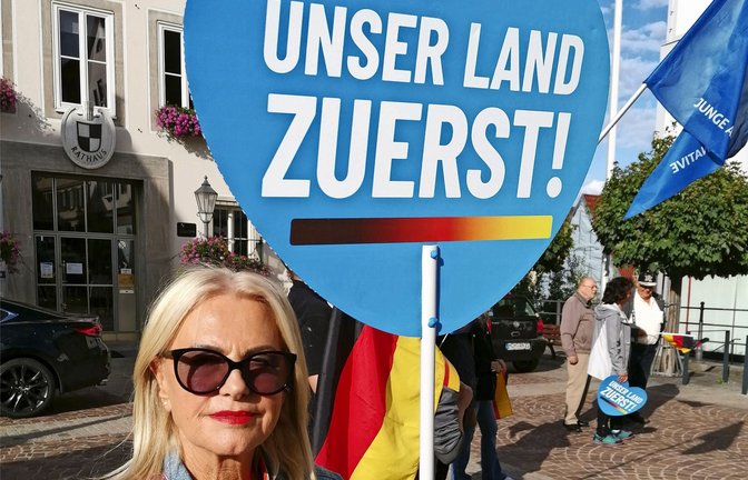 Cornelia Moser in Hechingen wählt die AfD.<span class='image-autor'>Foto: Gottschalk/cgo</span>