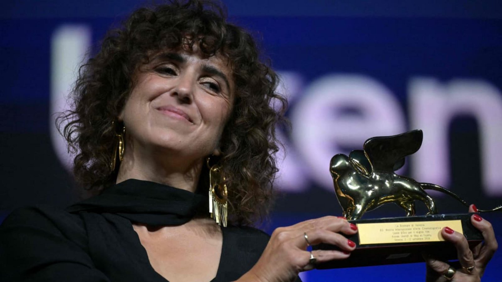 Die dänische Regisseurin May el-Toukhy ist für ihren Film „Woman Unknown“ mit dem Goldenen Löwen des Filmfestivals Venedig ausgezeichnet worden.STEFANO RELLANDINI/afp Die dänische Regisseurin May el-Toukhy ist für ihren Film „Woman Unknown“ mit dem Goldenen Löwen des Filmfestivals Venedig ausgezeichnet worden.STEFANO RELLANDINI/afp