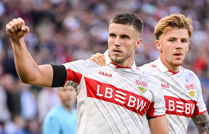 Matchwinner: Ermedin Demirovic (l.) war gegen Stavanger in Torlaune.<span class='image-autor'>Harry Langer/dpa</span>