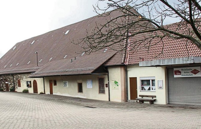 Zwischen dem Kulturring, der die Kelter in Hohenhaslach bewirtschaftet, und der Stadt Sachsenheim laufen Gespräche. Foto: Lung
