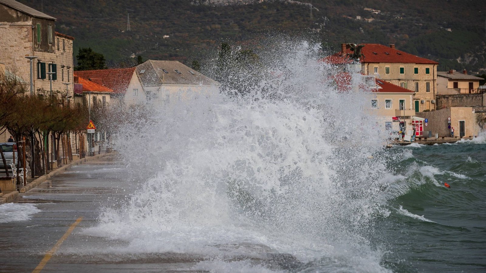 Bora-Winde haben in Istrien gewütet.Foto: IMAGO/Xinhua