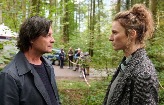 Der Kriminalpsychologe Thomas Meiberger (Fritz Karl) und die Hauptkommissarin Anna Grünwald (Lisa Schützenberger) sind nicht immer einer Meinung.<span class='image-autor'>Foto: ARD Degeto Film/Mona Film/Tivoli</span>