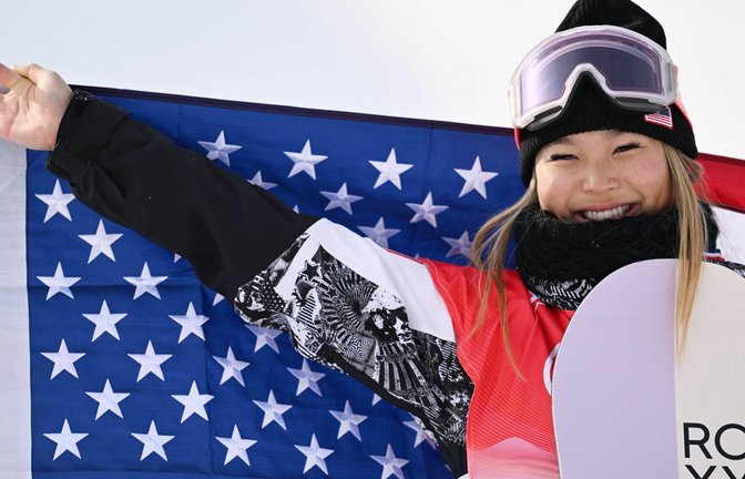 Gibt für die USA alles: Chloe Kim<span class='image-autor'>Foto: imago images/AFLOSPORT</span>