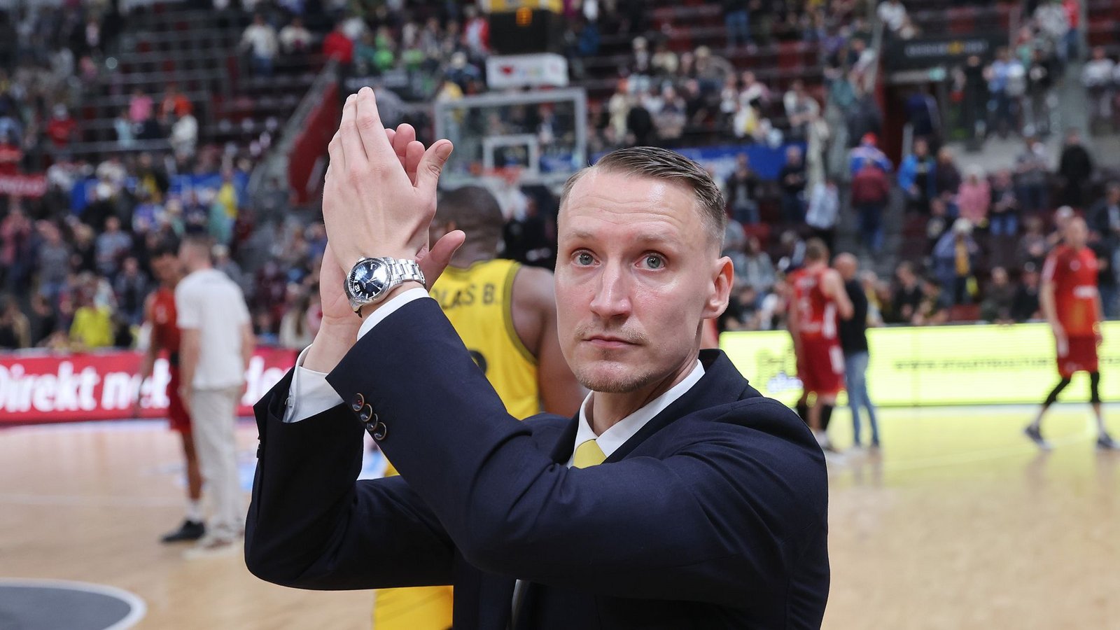 Ob Trainer Mikko Riipinen  in Ludwigsburg bleibt, ist ungewiss.Foto: Baumann/Hansi Britsch