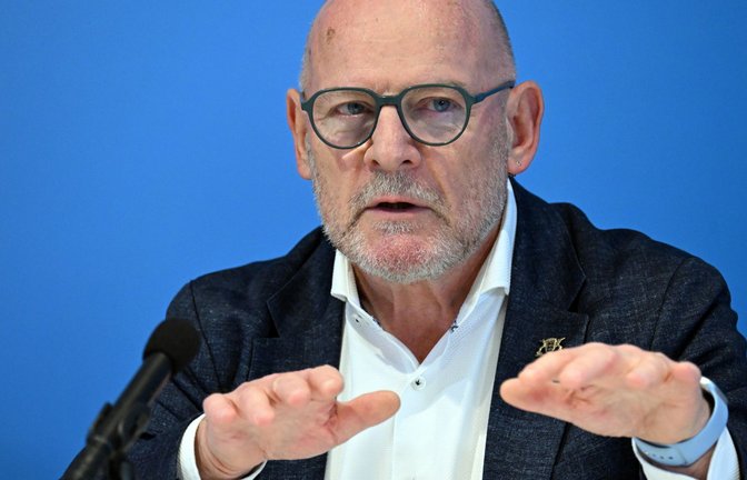 Baden-Württembergs Verkehrsminister Winfried Hermann (72).<span class='image-autor'>Foto: dpa/Federico Gambarini</span>