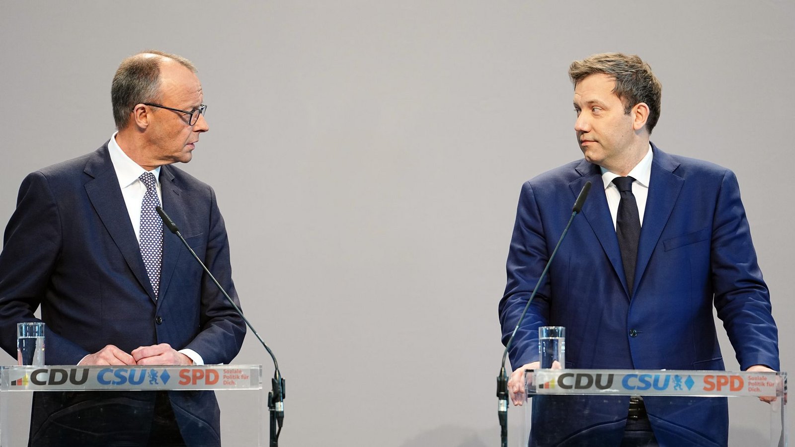 Friedrich Merz wird Bundeskanzler, Lars Klingbeil sein Vize.Foto: dpa Friedrich Merz wird Bundeskanzler, Lars Klingbeil sein Vize.Foto: dpa