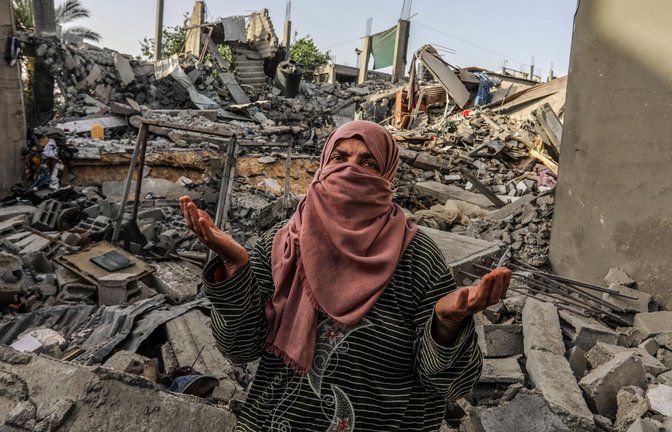 Israel plant eine schrittweise Bodenoffensive auf Rafah. So solle die Zahl ziviler Opfer begrenzt werden.<span class='image-autor'>Foto: Abed Rahim Khatib/dpa</span>