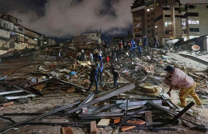 Das Erdbeben der Stärke 7,5 in Venezuela ist nach Angaben der US-Erdbebenwarte USGS das Stärkste seit mehr als einem Jahrhundert.<span class='image-autor'>Foto: Javier Campos/AP/dpa</span>