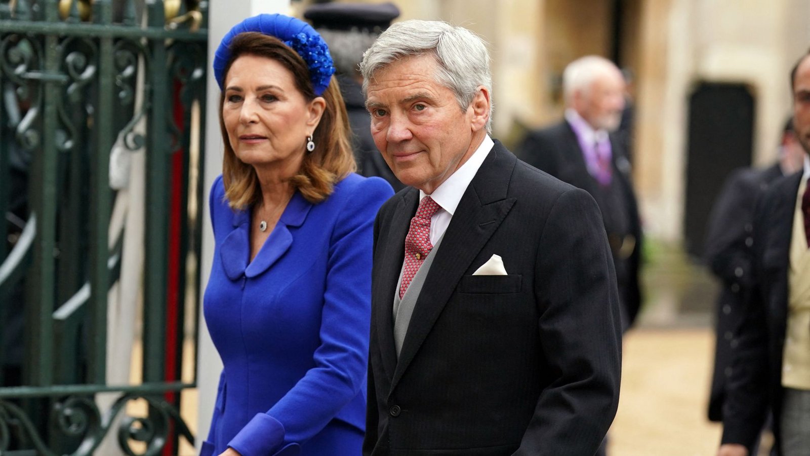 Carole und Michael Middleton, die Eltern von Prinzessin KateFoto: AFP/ANDREW MILLIGAN