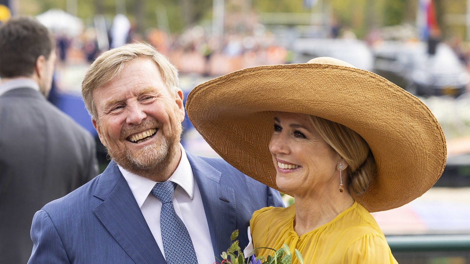 König Willem-Alexander und Königin Máxima bei den Feierlichkeiten zum Königstag.Foto: picture alliance/dpa/ANP | Ramon Van Flymen König Willem-Alexander und Königin Máxima bei den Feierlichkeiten zum Königstag.Foto: picture alliance/dpa/ANP | Ramon Van Flymen