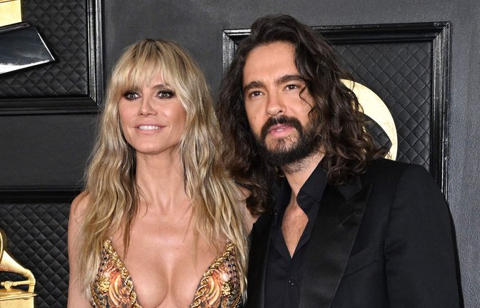 Heidi Klum ist seit 2019 mit Tom Kaulitz verheiratet.<span class='image-autor'>Foto: AFP/ROBYN BECK</span>