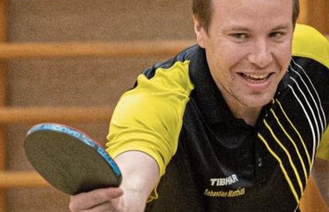Sebastian Matthias und sein Bruder Christian sind als Doppel fast nicht zu schlagen. In der Rückrunde gewannen die Ensinger fünf von fünf Partien. Foto: Leitner