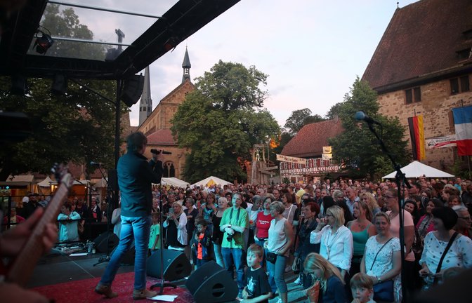 Stimmung im Maulbronner Klosterhof. <span class='image-autor'>Foto: p</span>