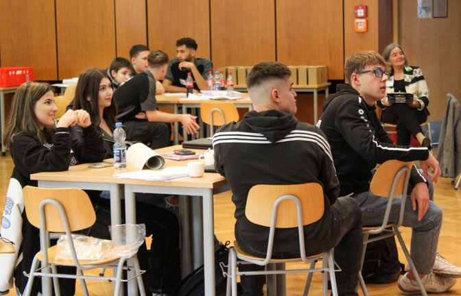 Das Gewinnerteam der Beruflichen Schule Mühlacker. <span class='image-autor'>Foto: p</span>