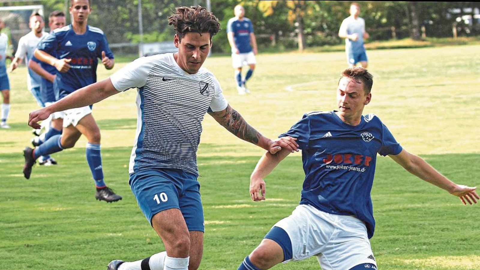 Der TSV Häfnerhaslach (links Marvin Knauer) ist am Sonntag beim SV Illingen zu Gast. Foto: Küppers Der TSV Häfnerhaslach (links Marvin Knauer) ist am Sonntag beim SV Illingen zu Gast. Foto: Küppers