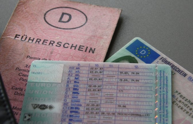 Alte Führerscheine müssen umgetauscht werden. Archivfoto: VKZ/Bögel