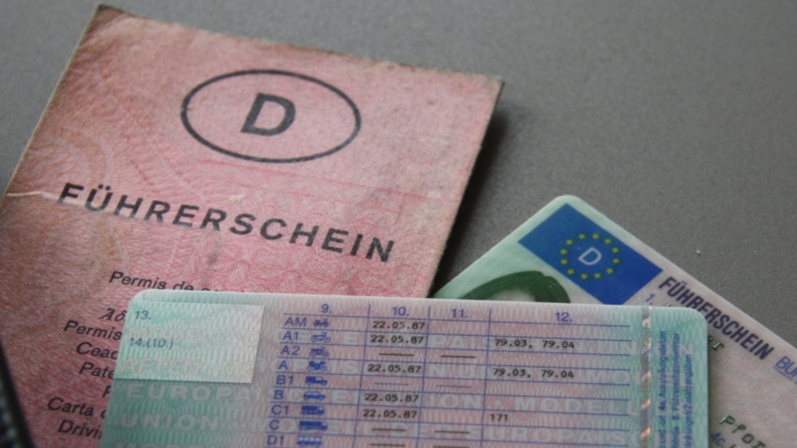 Alte Führerscheine müssen umgetauscht werden. Archivfoto: VKZ/Bögel Alte Führerscheine müssen umgetauscht werden. Archivfoto: VKZ/Bögel