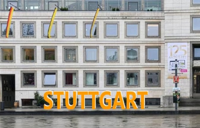 So könnte das Stuttgart-Sign vor dem Rathaus platziert werden.<span class='image-autor'>Foto: : Pichlmaier</span>