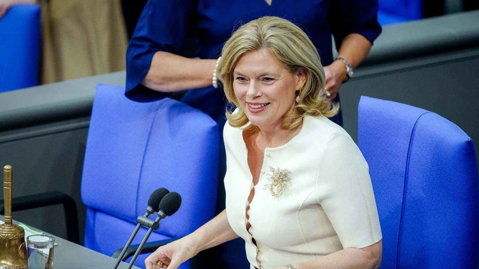 Bundestagspräsidentin Julia Klöckner (CDU) erhält schärfere Mittel gegen Störer im Parlament.Foto: Kay Nietfeld/dpa Bundestagspräsidentin Julia Klöckner (CDU) erhält schärfere Mittel gegen Störer im Parlament.Foto: Kay Nietfeld/dpa