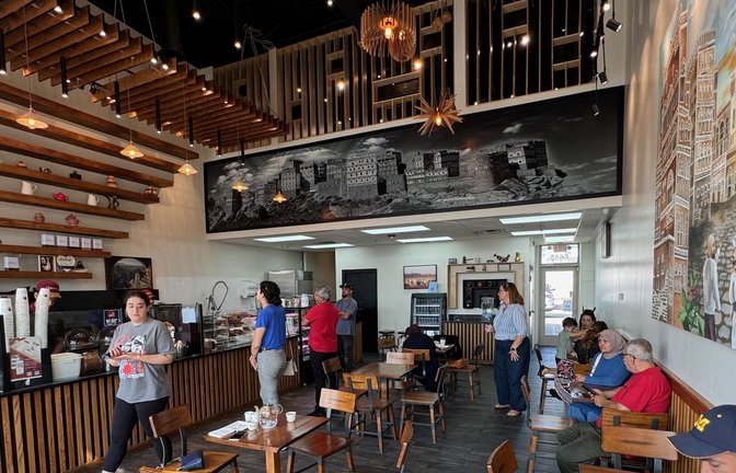Im Qahwah-House, einem Café in Dearborn, Michigan, treffen sich die arabischstämmigen Bewohner.<span class='image-autor'>Foto: &nbsp;</span>