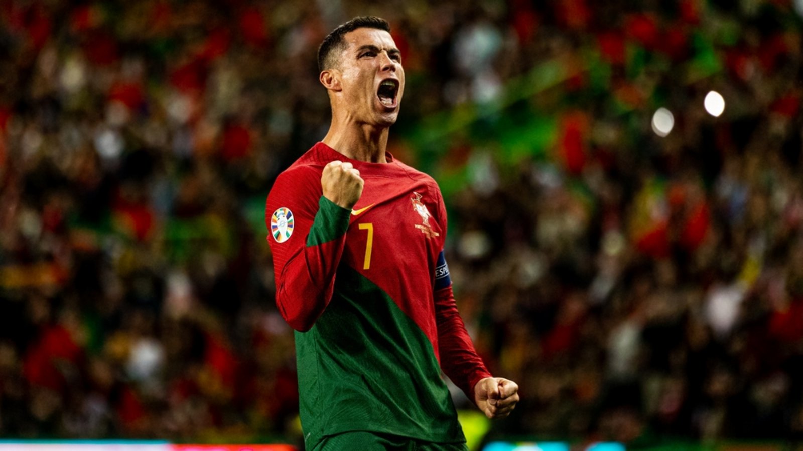 Cristiano Ronaldo im März 2023 bei einem UEFA Euro 2024-Qualifikationsspiel zwischen Portugal und LiechtensteinFoto: Maciej Rogowski Photo/Shutterstock