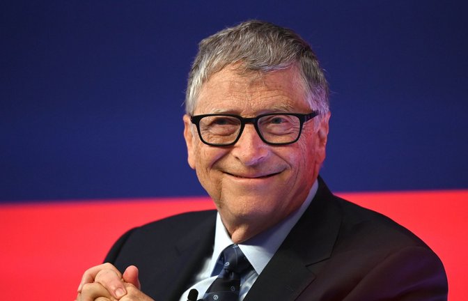 Microsoft-Gründer Bill Gates hat seiner jüngsten Tochter Phoebe mit alten Kinderfotos zu ihrem 20. Geburtstag gratuliert.<span class='image-autor'>Foto: Leon Neal/PA Wire/dpa</span>