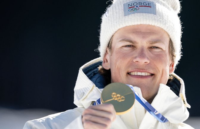 So sehen Sieger aus: Johannes Hösflot Kläbo.<span class='image-autor'>Foto: IMAGO/HMB-Media</span>