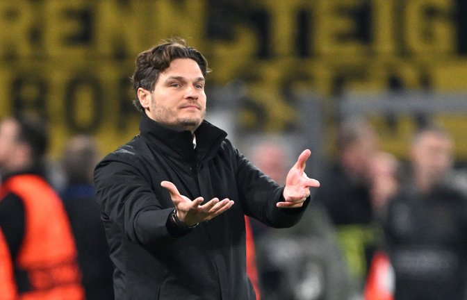 Dortmunds Coach Edin Terzic geht zuversichtlich in die Partie beim FC Bayern.<span class='image-autor'>Foto: Federico Gambarini/dpa</span>