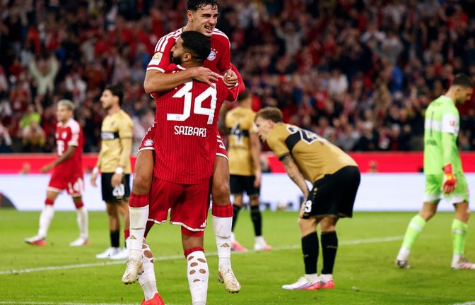 Der VfB Stuttgart musste sich bei den Bayern mit 1:5 geschlagen geben.<span class='image-autor'>ALEXANDRA BEIER/afp</span>