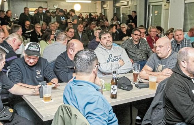 Volle Hütte herrschte beim Fantalk der Steelers im Vereinsheim des Fördervereins am Donnerstag.