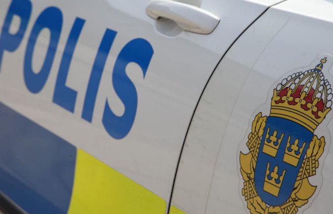 Ein schwedisches Polizeiauto (Symbolbild).<span class='image-autor'>Steffen Trumpf/dpa</span>
