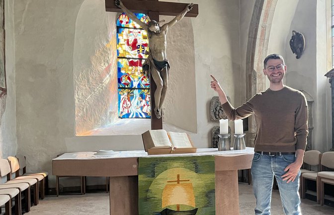 Pfarrer Jonathan Hengel freut sich auf seine neuen Aufgaben.  <span class='image-autor'>Foto: Glemser</span>