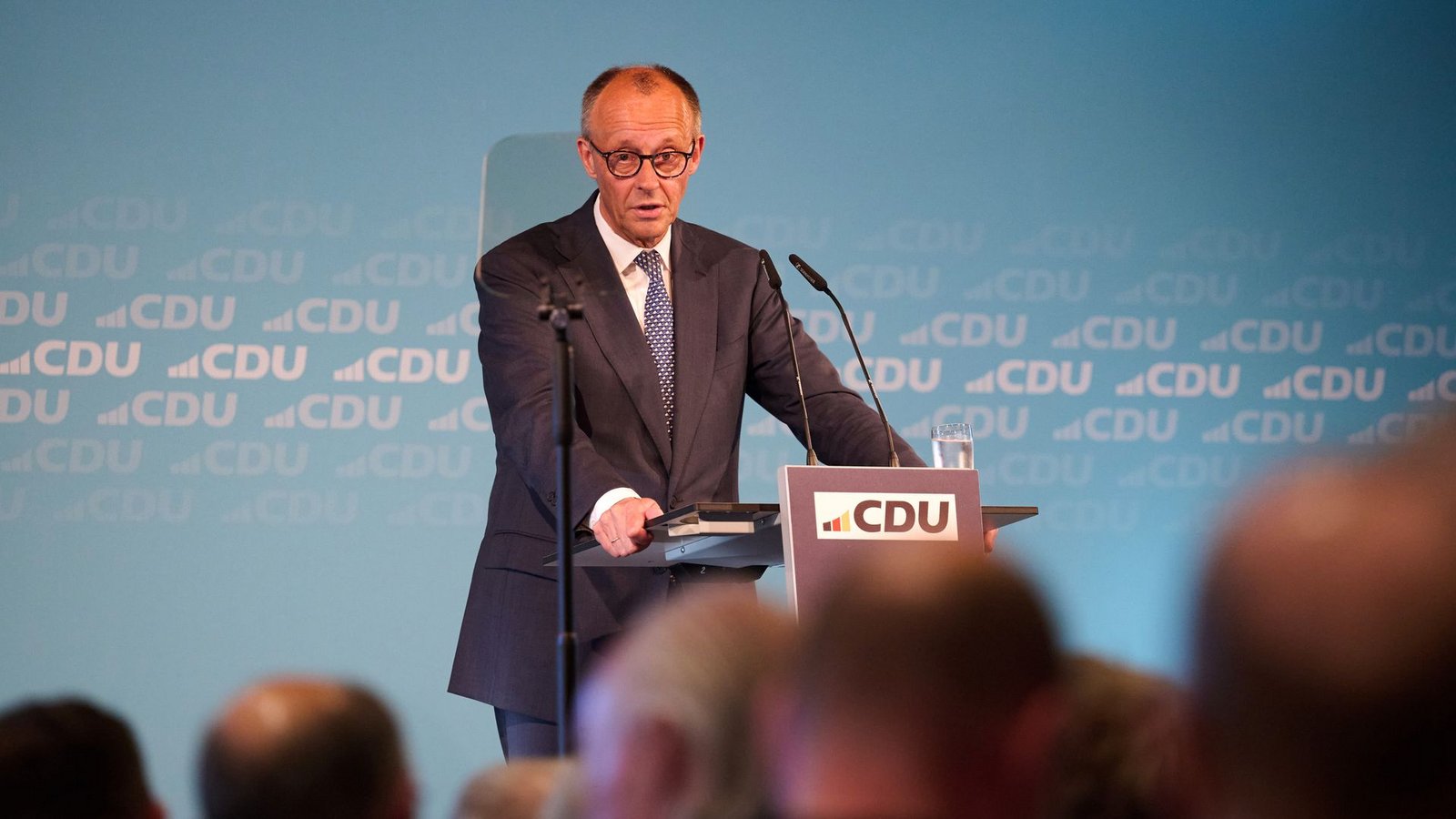 "Deutschland hat die Kraft für einen neuen Aufbruch", betont Bundeskanzler Friedrich Merz (CDU).Foto: Bernd Thissen/dpa "Deutschland hat die Kraft für einen neuen Aufbruch", betont Bundeskanzler Friedrich Merz (CDU).Foto: Bernd Thissen/dpa