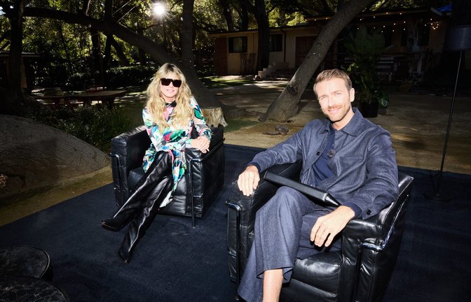 Heidi Klum und Christian Düren.<span class='image-autor'>Quelle: Unbekannt</span>