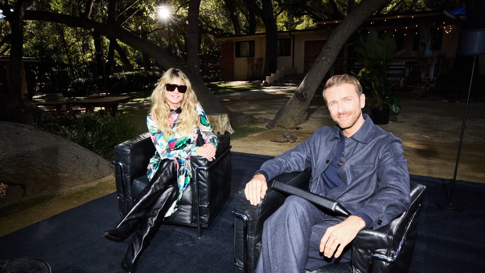 Heidi Klum und Christian Düren.Quelle: Unbekannt