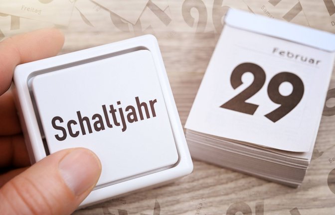 Schaltjahr: Um die Differenz zwischen Sonnenjahr und Kalenderjahr auszugleichen, wird alle vier Jahre ein zusätzlicher Tag am 29. Februar zwischengeschaltet<span class='image-autor'>Foto: Imago/Steinach</span>