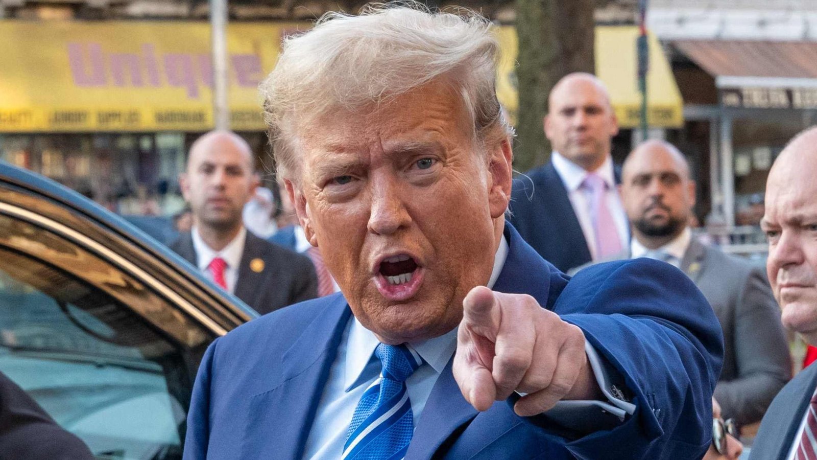Donald Trump macht Kasse.Foto: AFP/Spencer Platt Donald Trump macht Kasse.Foto: AFP/Spencer Platt