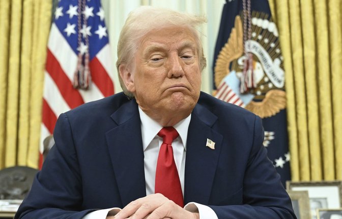 Donald Trump ist zum zweiten Mal Präsident der USA – und würde gerne ein drittes Mal gewählt werden.<span class='image-autor'>Foto: /Uncredited</span>