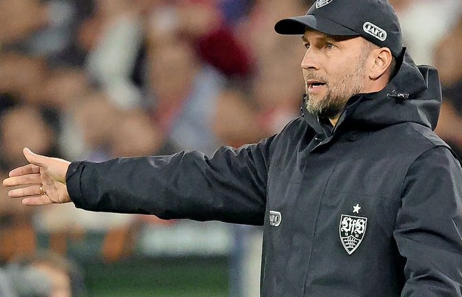 Gegen Porto engagiert an der Seitenlinie: VfB-Trainer Sebastian Hoeneß<span class='image-autor'>Foto: Baumann</span>